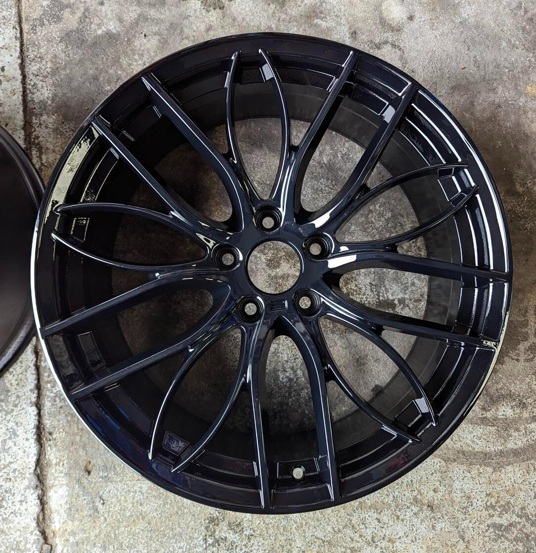 Outside view of racing simulator